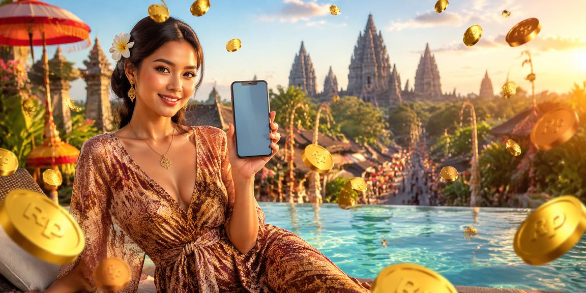 Suasana festival dengan tampilan bonus deposit dan promosi taruhan menarik